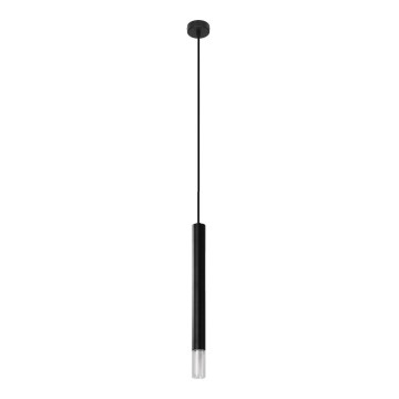 Kattokruunu johdossa VIZIER 1xG9/40W/230V musta