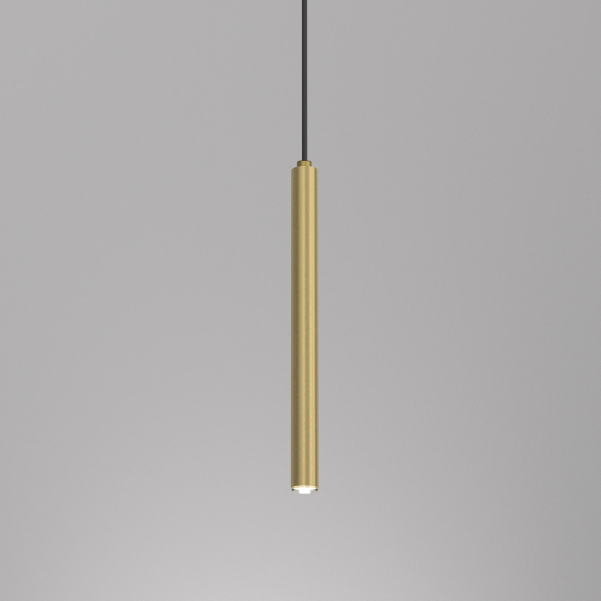 Kattokruunu johdossa YORU 1xG9/8W/230V 30 cm messinki