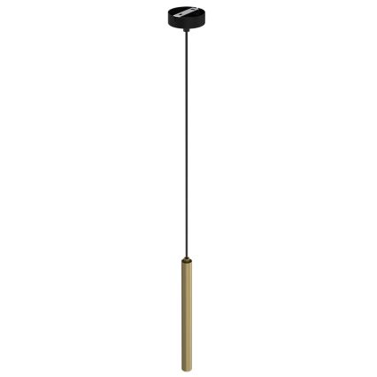Kattokruunu johdossa YORU 1xG9/8W/230V 30 cm messinki