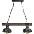 Kattokruunu ketjulla FARO 2xE27 / 60W / 230V