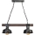 Kattokruunu ketjulla FARO 2xE27 / 60W / 230V