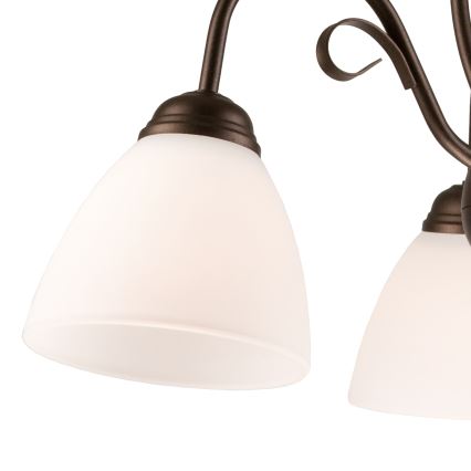 Kattokruunu ketjussa ADELLE 3xE27/60W/230V