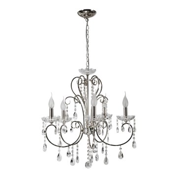 Kattokruunu ketjussa AURORA 5xE14/40W/230V