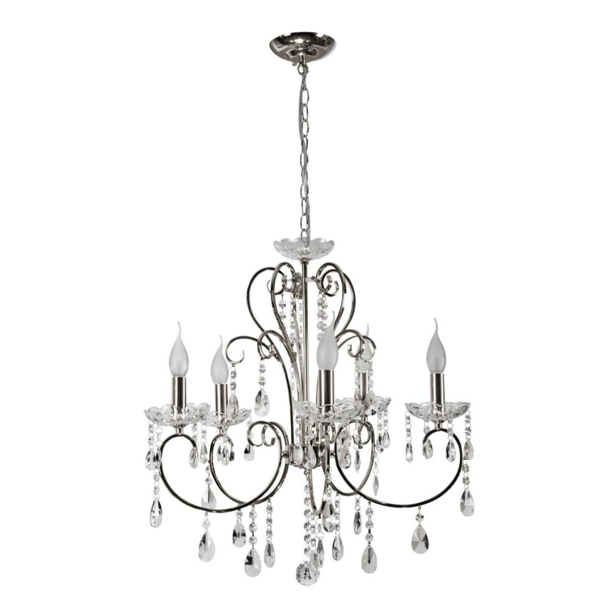 Kattokruunu ketjussa AURORA 5xE14/40W/230V