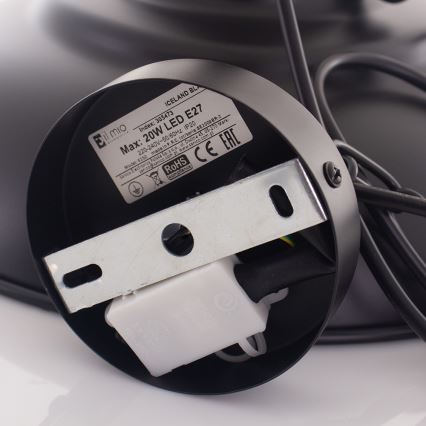 Kattokruunu ketjussa ICELAND 1xE27/20W/230V