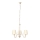 Kattokruunu ketjussa MALBO 3xE27/15W/230V beige