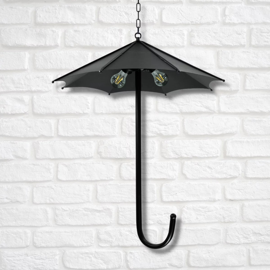 Kattokruunu ketjussa PARASOL 3xE27/20W/230V