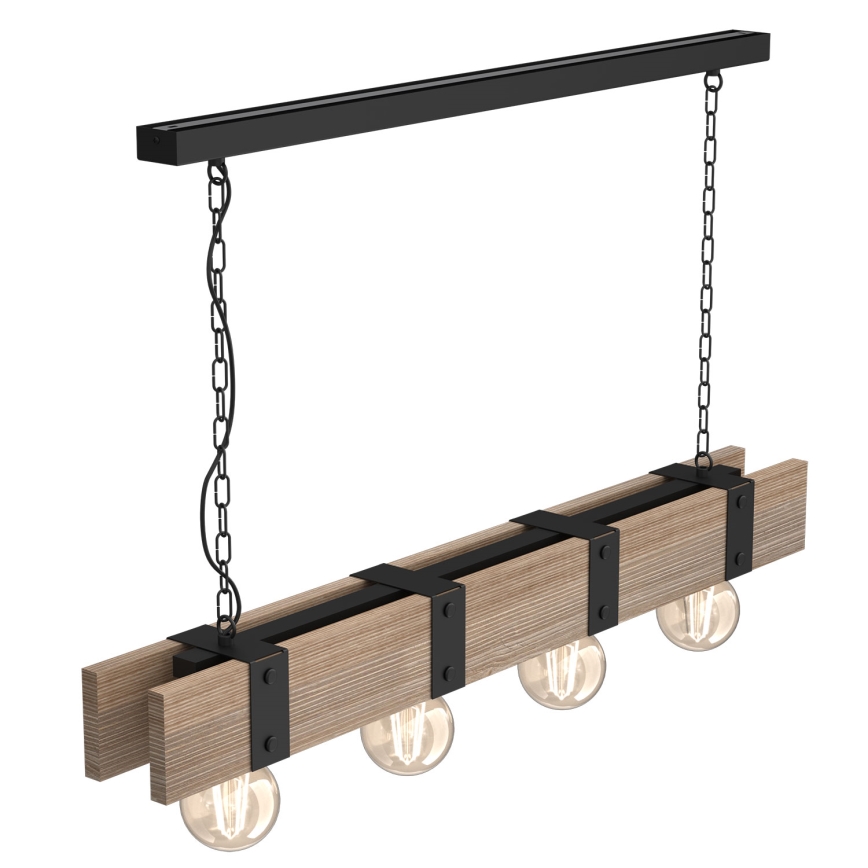 Kattokruunu ketjussa SODER 4xE27/60W/230V