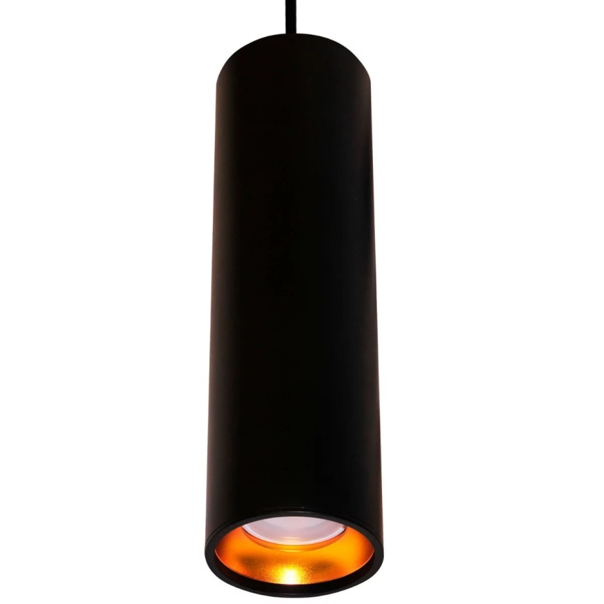 Kattokruunu LATI 1xGU10/8W/230V musta