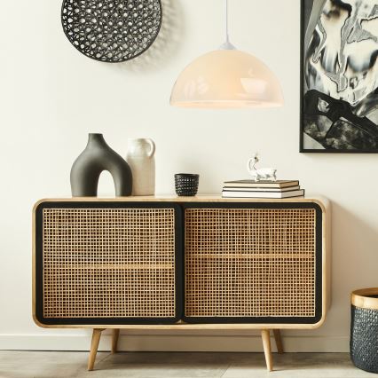 Kattokruunu narulla 1xE27/60W/230V kahvi