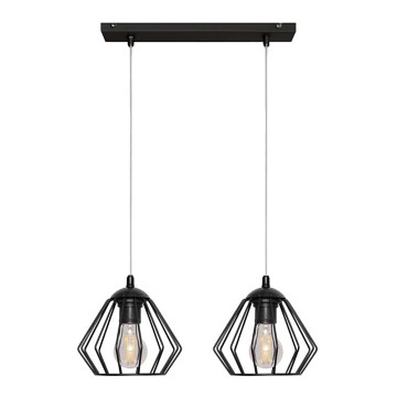 Kattokruunu narulla AGAT 2xE27/15W/230V