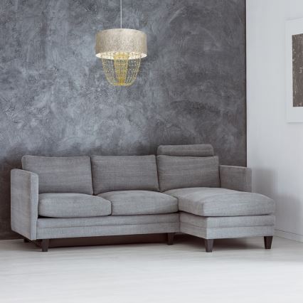Kattokruunu narulla ALMERIA 1xE27/60W/230V
