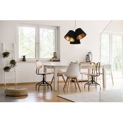 Kattokruunu narulla AMBROSIA 3xE27/60W/230V