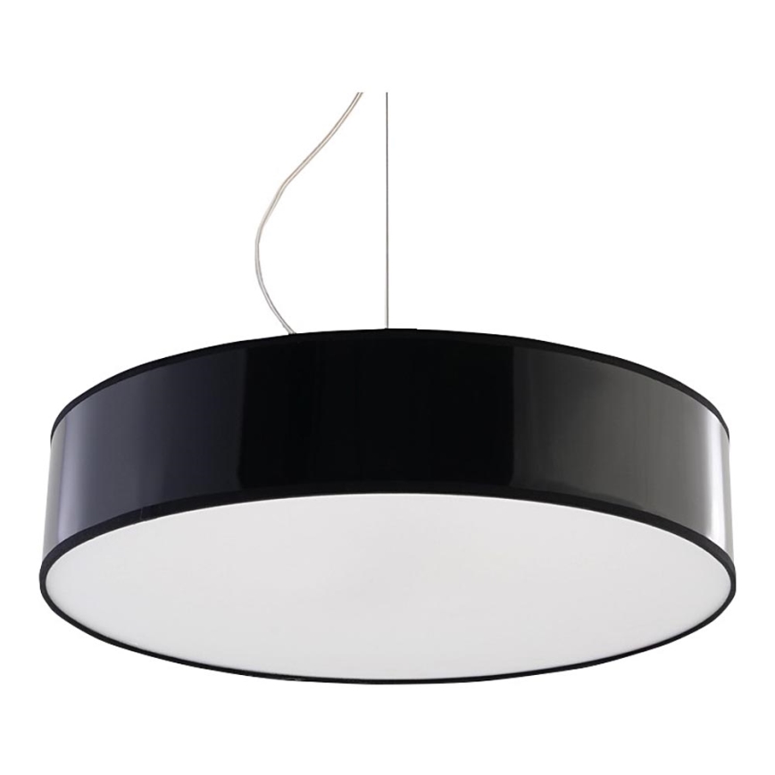 Kattokruunu narulla ARENA 45 3xE27/60W/230V musta