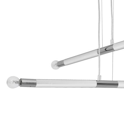 Kattokruunu narulla BASTONE WHITE 4xE14/40W/230V