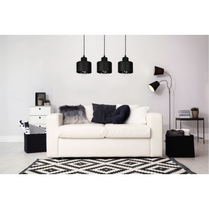 Kattokruunu narulla BODO 3xE27/60W/230V