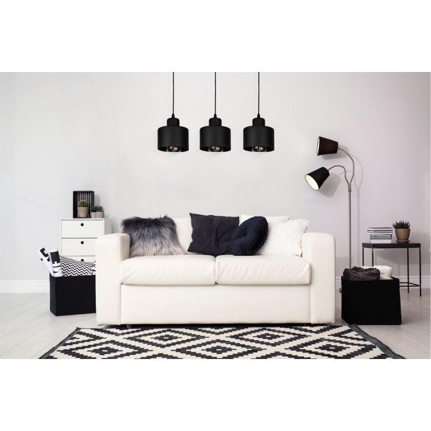 Kattokruunu narulla BODO 3xE27/60W/230V