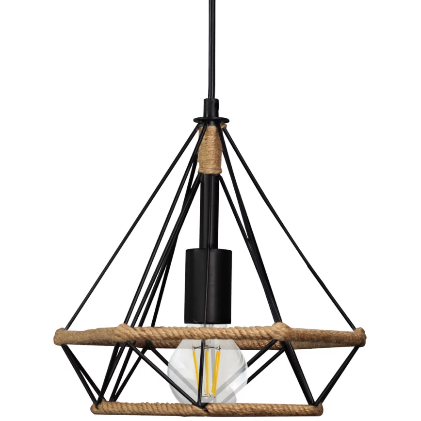 Kattokruunu narulla BROXTON 1xE27/20W/230V