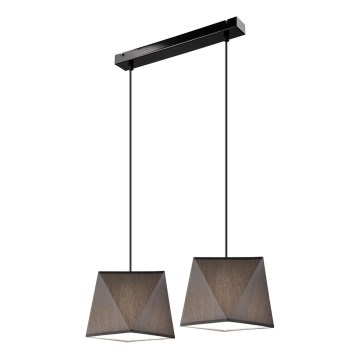 Kattokruunu narulla CARLA 2xE27/60W/230V