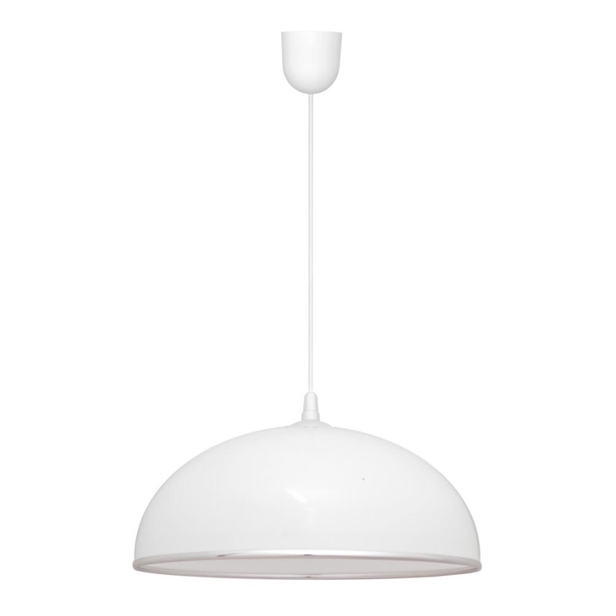 Kattokruunu narulla CIRCLE 1xE27/15W/230V valkoinen