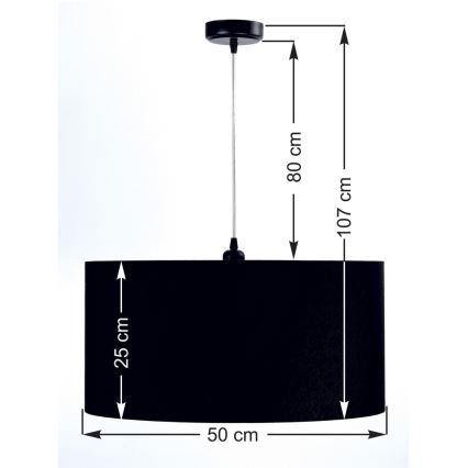 Kattokruunu narulla CLASSIC 1xE27/60W/230V