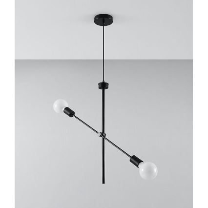 Kattokruunu narulla CONCEPT 2xE27/60W/230V