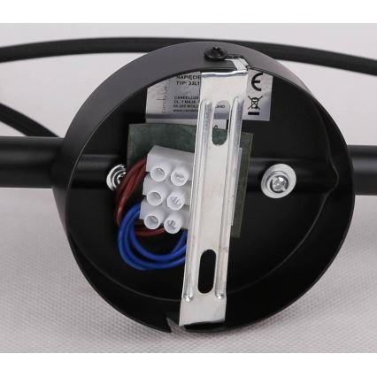 Kattokruunu narulla COX 3xE27/60W/230V