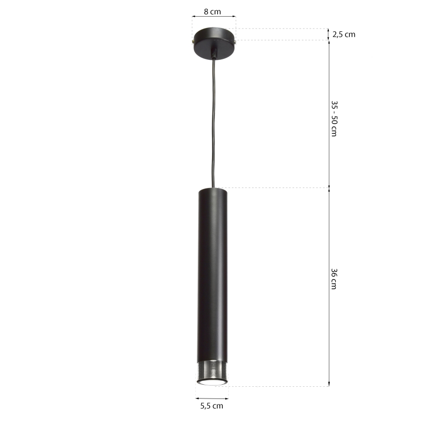 Kattokruunu narulla DANI 1xGU10/8W/230V