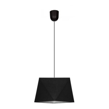 Kattokruunu narulla DIAMENT 1xE27/60W/230V musta