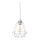 Kattokruunu narulla DIAMENT MINI 1xE27/60W/230V