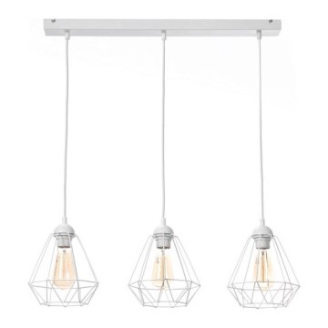 Kattokruunu narulla DIAMENT MINI 3xE27/60W/230V