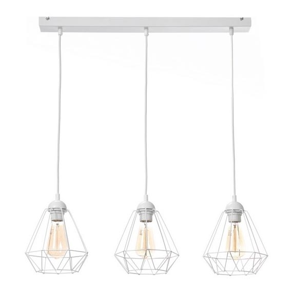 Kattokruunu narulla DIAMENT MINI 3xE27/60W/230V