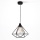 Kattokruunu narulla DIAMOND 1xE27/60W/230V 30 cm