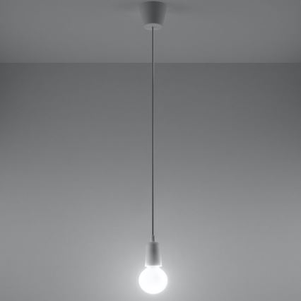 Kattokruunu narulla DIEGO 1xE27/60W/230V