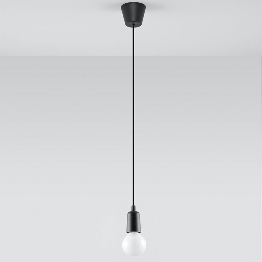 Kattokruunu narulla DIEGO 1xE27/60W/230V