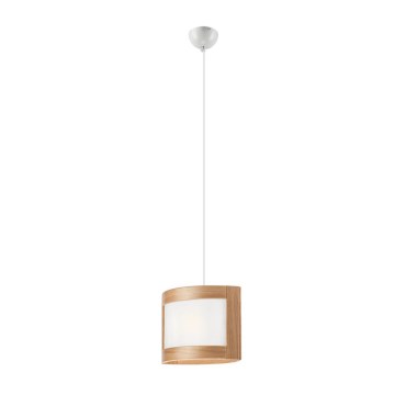 Kattokruunu narulla ELODIE 1xE27/60W/230V tammi