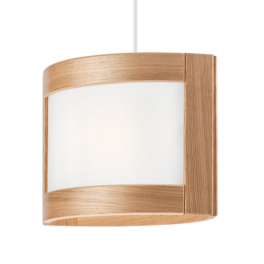 Kattokruunu narulla ELODIE 1xE27/60W/230V tammi