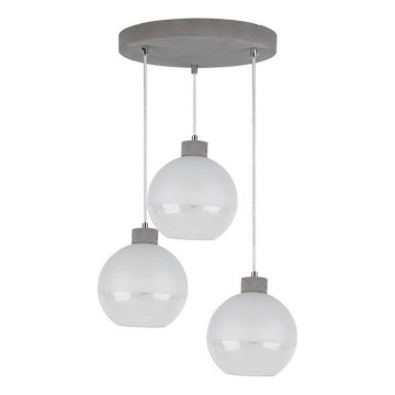 Kattokruunu narulla FRESH 3xE27/60W/230V - FSC-sertifioitu