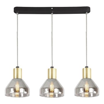 Kattokruunu narulla GREGORY 3xE14/40W/230V