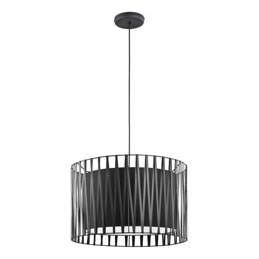 Kattokruunu narulla HARMONY BLACK 3xE27/60W/230V