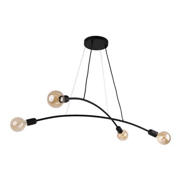 Kattokruunu narulla HELIX 4xE27/60W/230V