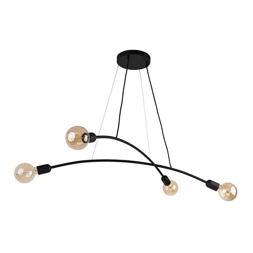 Kattokruunu narulla HELIX 4xE27/60W/230V