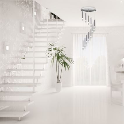 Kattokruunu narulla ICE 12xLED/1W/230V
