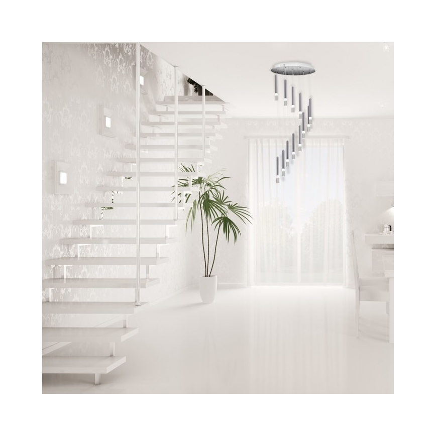Kattokruunu narulla ICE 12xLED/1W/230V