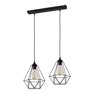 Kattokruunu narulla KARO 2xE27/15W/230V