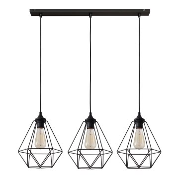 Kattokruunu narulla KARO 3xE27/15W/230V