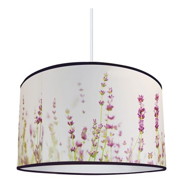Kattokruunu narulla LAVENDER 1xE27/60W/230V