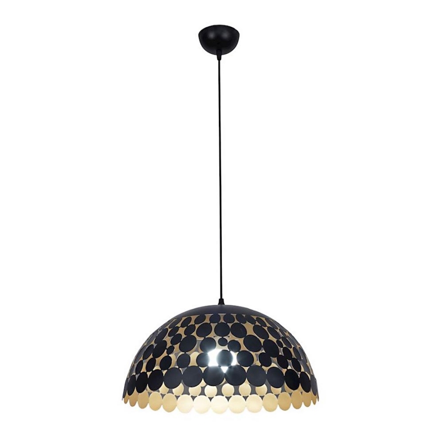 Kattokruunu narulla LISA BLACK 1xE27/60W/230V