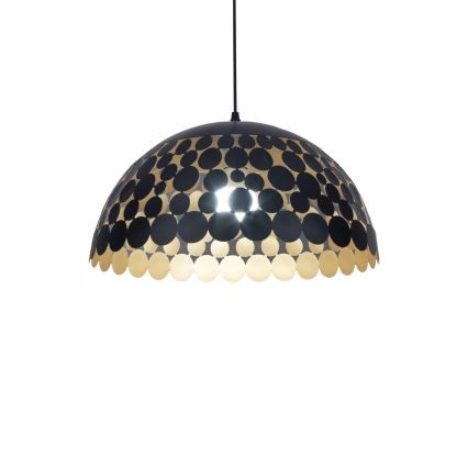 Kattokruunu narulla LISA BLACK 1xE27/60W/230V