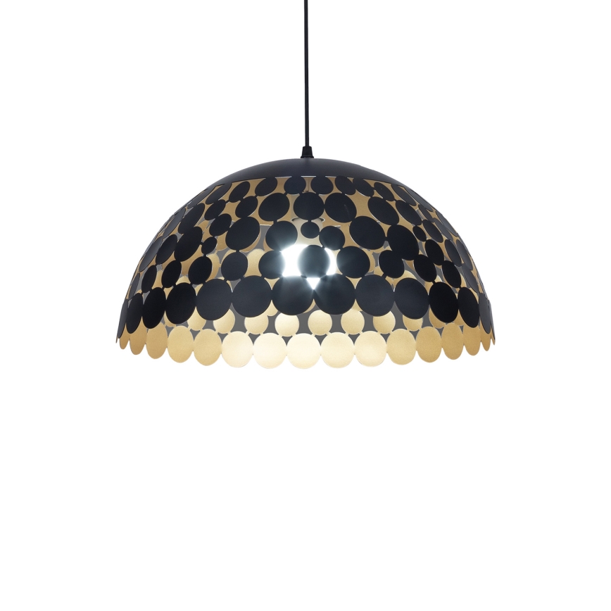 Kattokruunu narulla LISA BLACK 1xE27/60W/230V